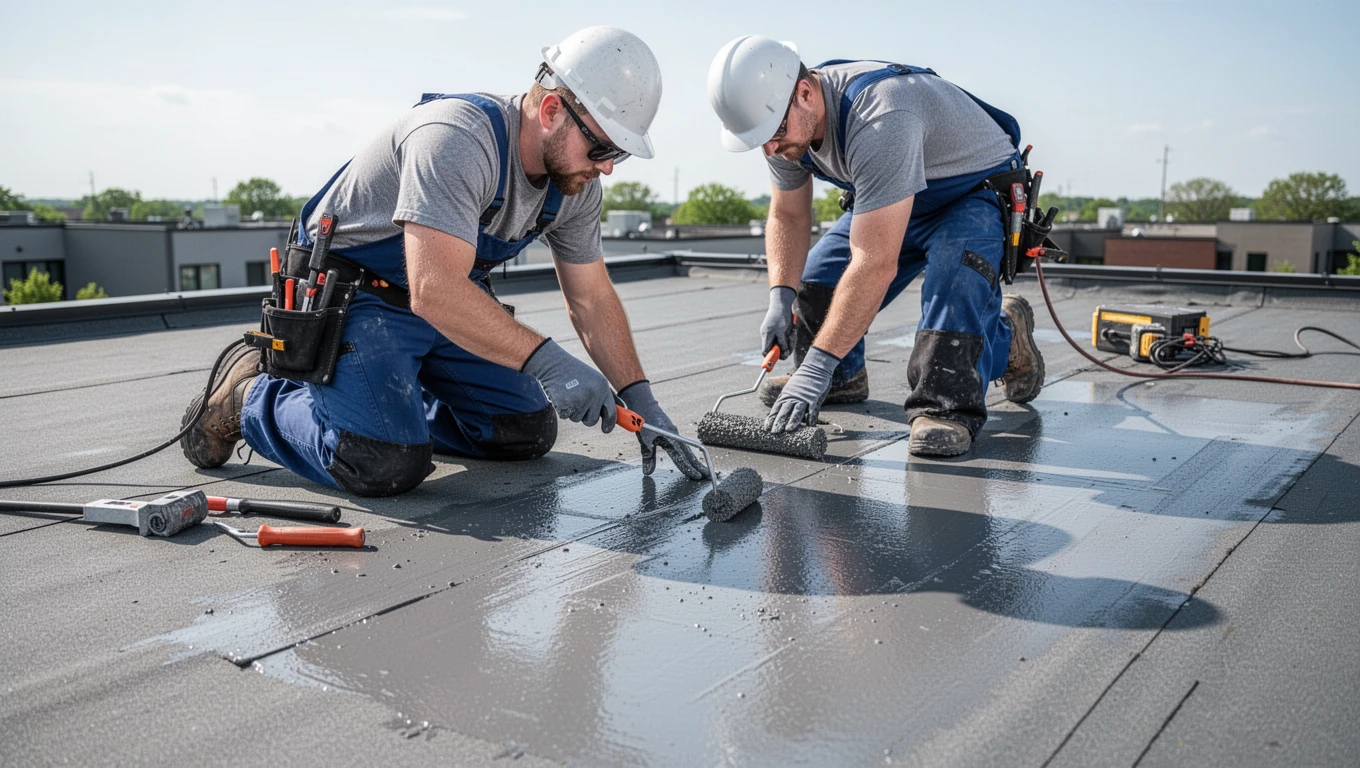 Flat Roof Repair & Sealing