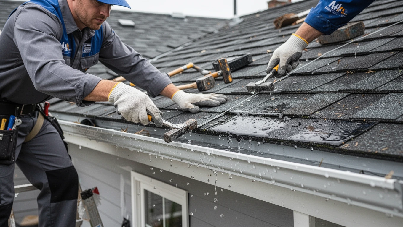 New Rain Gutter Installation